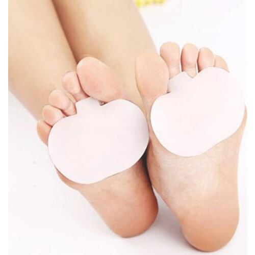 Silicone Insoles Cushion Pads Soft Forefoot Insoles for Shoes Insoles Orthopedic Feet Care Pedicure Socks Foot Cushion Pads