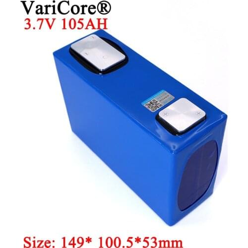 VariCore 3.7V 102A Ternary power lithium battery 10200mAh Motorcycle Electric vehicle energy Storage Modified battery