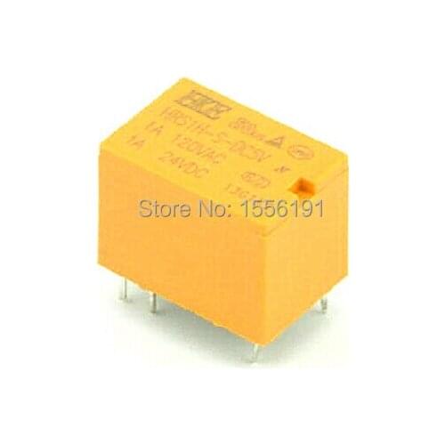 10PCS 6Pin The relay HRS1H-S-DC5V 4100 Small signal relay New and original