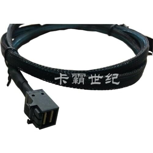 12GB Mini sas High Density HD SFF-8643 to SFF-8643 cable