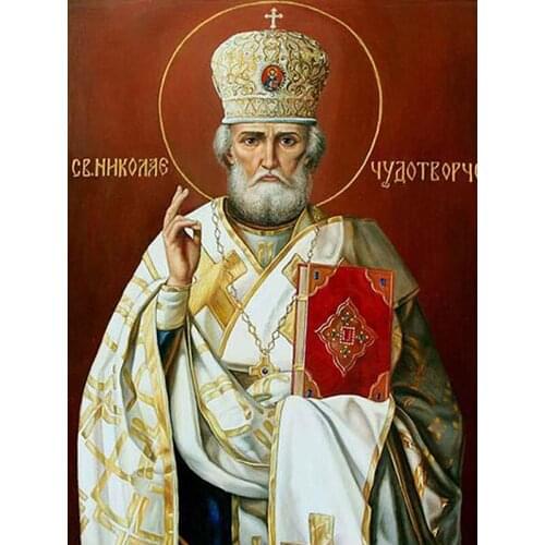 5d DIY Diamond Embroidery Religion Icon of Leader Diamond true religious men diamond painting Mosaic rhinestones Cross Stitch