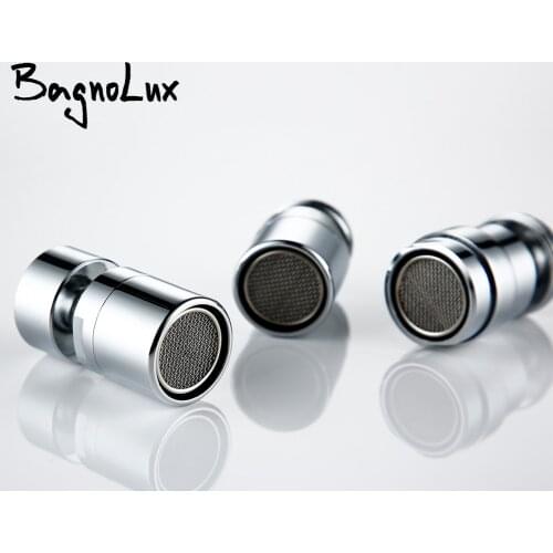 Kitchen Faucet Aerator Water Diffuser Bubbler Copper 360 Degree Rotation Chrome Water Saving Basin Faucet Filter Element Head