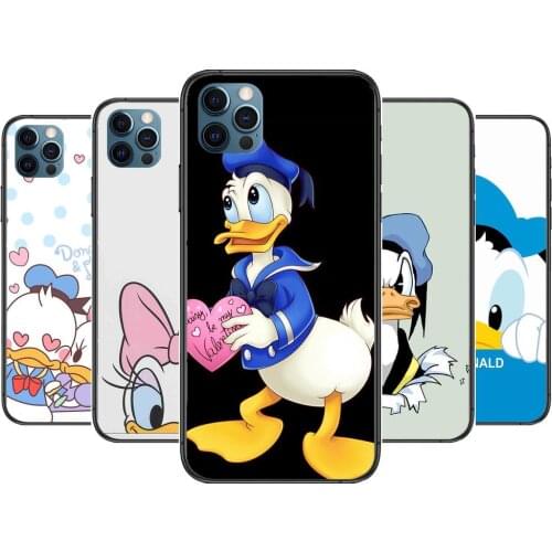 Daisy Love Duck Anime Phone Cases cover For iphone 11 Pro Max case 12 8 7 6 S XR PLUS X XS SE 2020 mini mobile cell shell funda