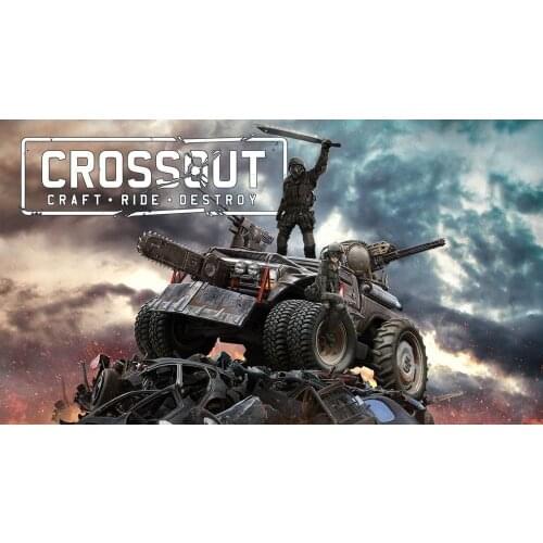 Crossout Game 2 Silk Fabric Wall Poster Art Decor Sticker Bright