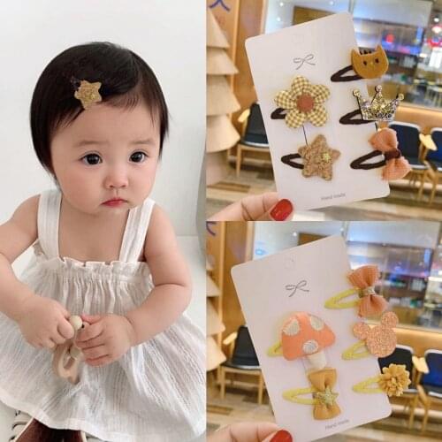 Baby Hair Accessories 2021 Newborn Cute Toddler Barrettes Animals