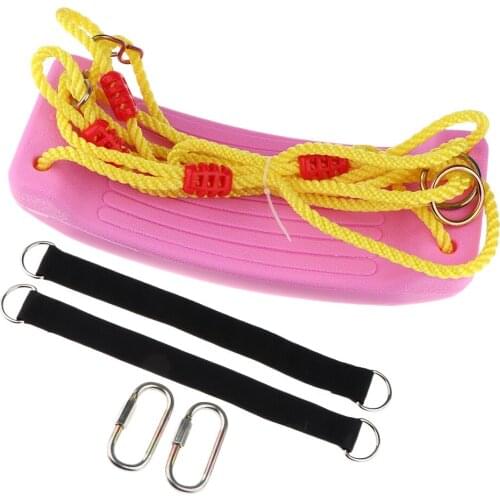 Kids Swing Seat Set with Rope Accessories Indoor Outdoor Outdoor Garden Park Activity Toy