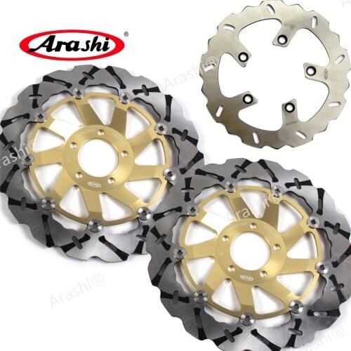 ARASHI ZX9R NINJA Front Rear Brake Rotors Brake Disc Set For KAWASAKI NINJA ZX-9R 2000-2001 ZX 9R ZX 900