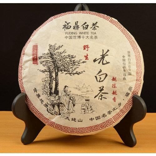 Fuding Aged Gongmei Tribute Eyebrow Aged Shou Mei Chinese White Cake 350g