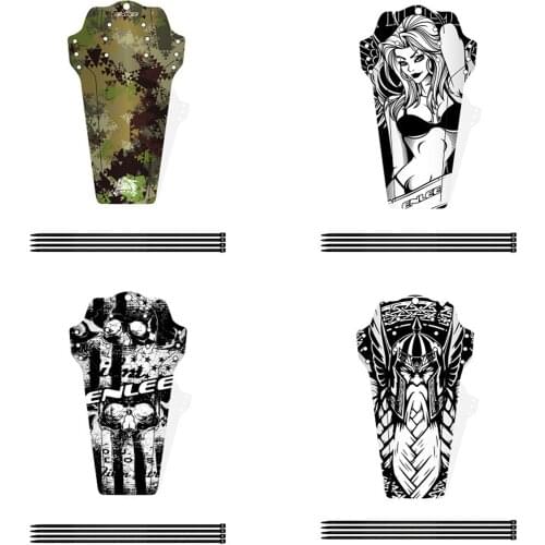 Bicycle Mudguard Set Cycling Accessory Bike Fenders Downtube/Front /Rear mud guard for DH Downhill Mountain MTB Road Bike