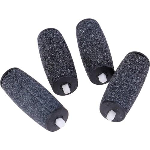 4pcs Roller Heads For Electric Grinding Machine Replacement File Extra Coarse Pedicure Dead Skin Remover Tools