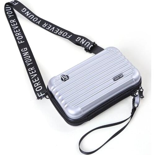 Novelty Womens Luggage Style Hand Bags Suitcase Shape Totes Fashion Mini Bag Lady Shoulder Bag Clutch Female Purse