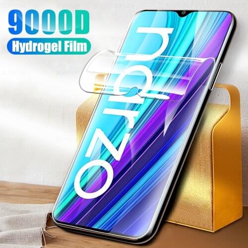 Full Cover Soft Hydrogel Film For OPPO Realme Narzo 30A Phone Screen Protection For Realmy Realmi Narzo30A 30 A 6.5" Not Glass