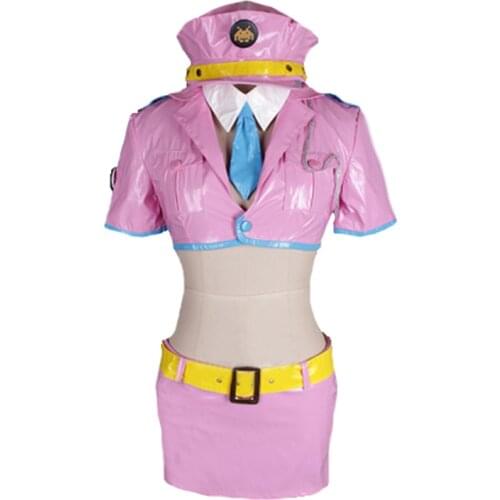 Super Sonico the Animation Sonico space Police cos Dress Cosplay Costume 11