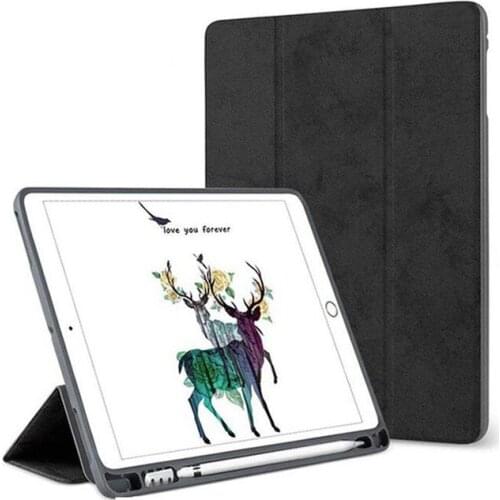 Ultra-thin Retro Case for New iPad mini 5 mini 4 5th 7.9 inch 2019 Funda With Pencil Holder cover for ipad mini 4 Case + Film