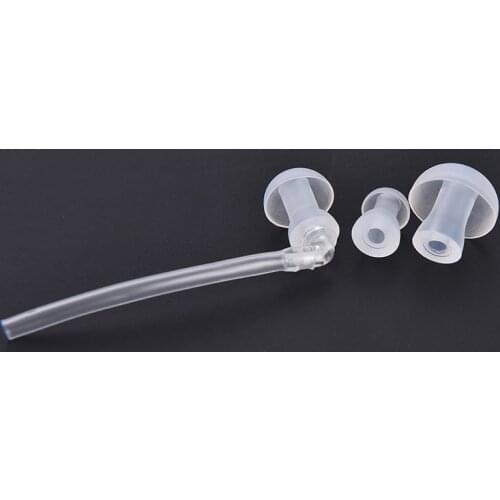 Eartips Hearing Aid Earplug Eartips With Sound Tube 1 Sound Tubes + 3 Ear Plugs(S M L) Hearing Aids Accessories