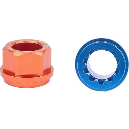 Lebycle Bicycle Pedal Axle Spindle Removal Loosing Tool Lock Bolt For Shimano M520/M8040/M8140/M820/M828 10T Bike