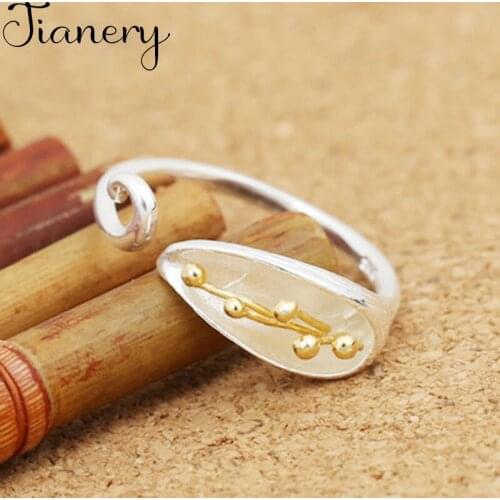 JIANERY Sweet Silver Color Flower Rings For Women Fashion Engagement Party Wedding Jewelry Valentines Gift