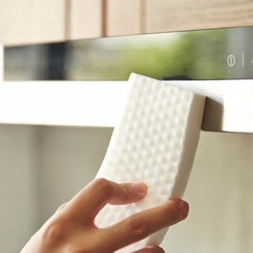 1pc White Magic Sponge Cleaner Eraser Multi-functional Cleaner Melamine Sponge for Kitchen Bathroom Cleaning Sponge Cleaner