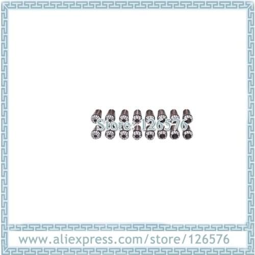16pcs ER25 Collect size 3-16mm, 3.175mm,12.7mm spring chuck collect spindle collect set