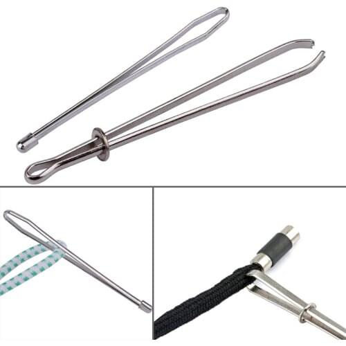 2Pcs/lot Wearing Elastic Rope Tool Elastic Ribbon Belt Cited Clip Sewing Supplies Wearing Rope Weaving Tools