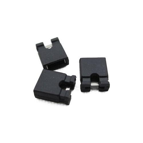 300 pcs 2.54mm Standard Circuit Board Jumper Cap Shunts Short Circuit Cap New