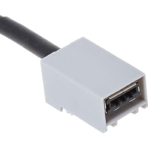 Aux USB Audio Cable Adapter Female Port Extension Wire For Honda Civic Jazz CR-V