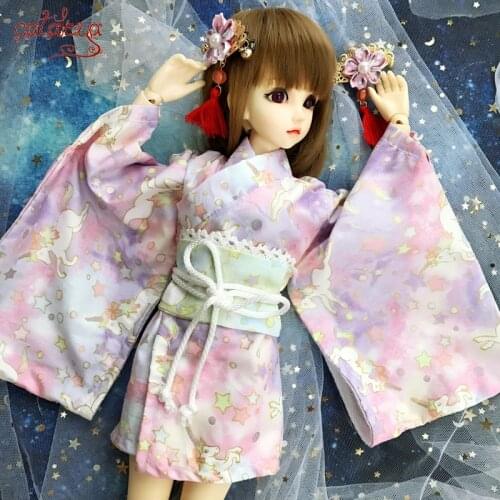 Cataleya BJD Doll Sd Doll Clothes 1/4 1/6 Doll Clothes Dream Tianma Short Kimono Postage
