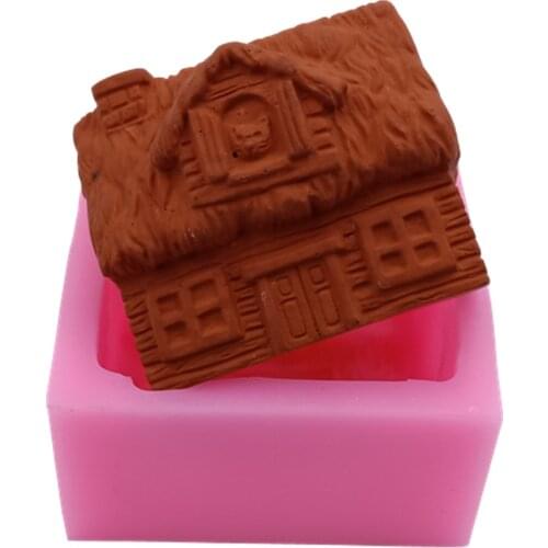 Farmhouse Design Silicone Soap Mold Decorating Mousse Cake Chocolate Wax Jelly Making Silicone Mold