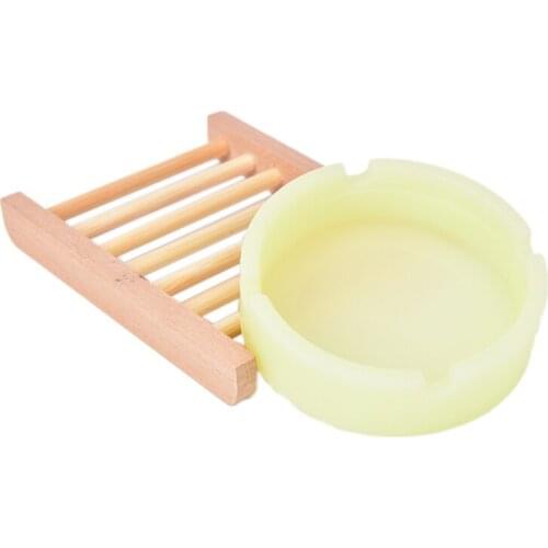 Hot! 1pc Glow In The Dark Luminous Silicone Soft Ashtray For Smoking Cigarette Cigar 3 color