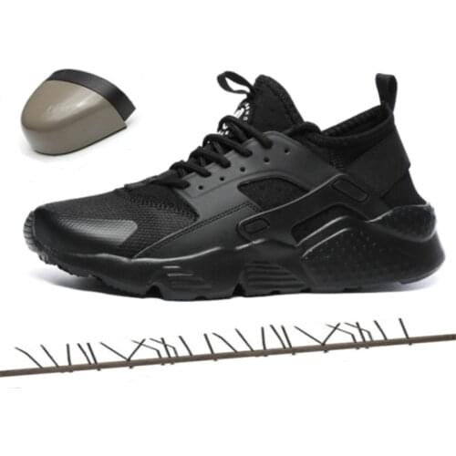 Classic Men Designer Sneakers Construction Indestructible Boots Men Steel Toe Cap Safety Shoes Outdoor Light Non-slip Work Shoes