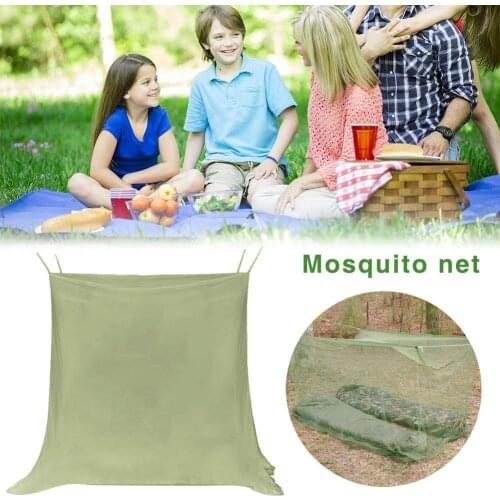Outdoor Camping Mosquito Net Hung Dome Garden Insect Tent Canopy Indoor Large Portable Mesh Curtain Bag for Fishing Hiking