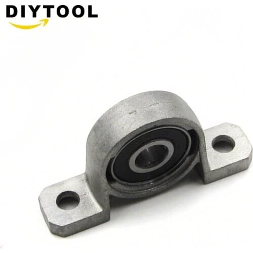 Zinc Alloy Diameter 8mm Bore Ball Bearing Pillow Block Mounted Support KP08