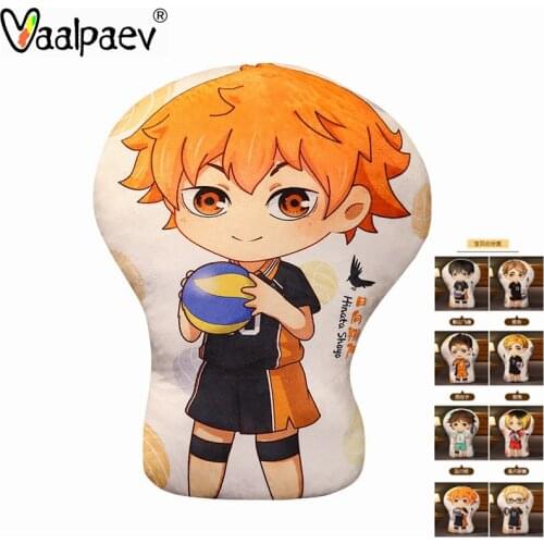 Haikyuu Plush Anime Toys Stuffed Dolls Cosplay Pillow Figures Cute Figurines Dakimakura Japanese Volleyball Sofa Home Decoration