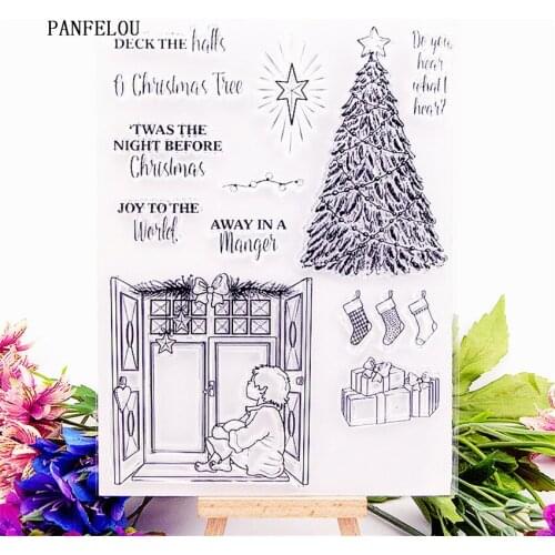 Easter Wishes Transparent Silicone Rubber Clear Stamps Cartoon For Scrapbooking/DIY Easter Wedding Album