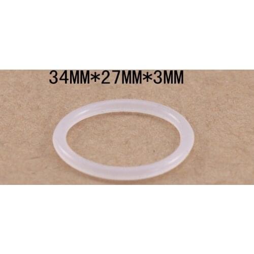 5x Silicone Sealing Ring O Ring O-Ring Seal Washer Gaskets 34mm x 27mm x 3mm Insulation Spacer OD34 ID27 UL SGS