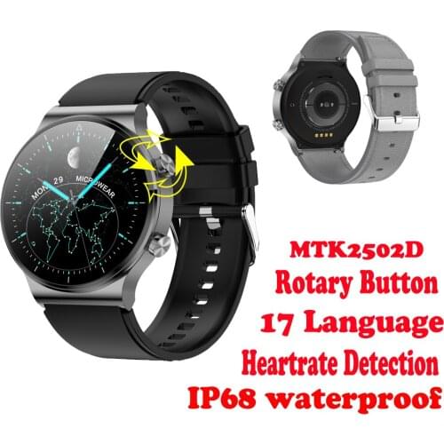 Newest Heart Rate Detection Rotate Button Custom Dial Bluetooth Call Smart Watch Wireless Charging IP68 Waterproof M2 Smartwatch