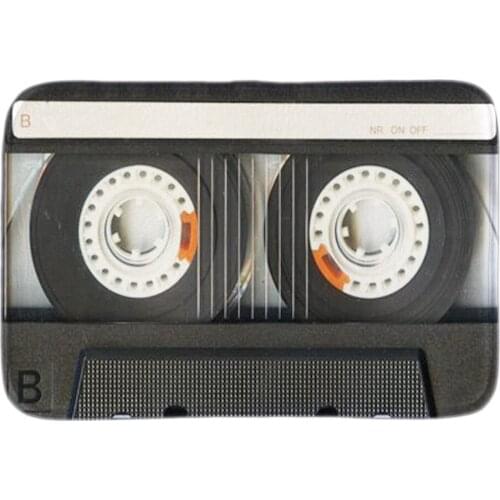 Mix Tape Doormat Rug Indoor Soft Floor Mat Home Decorative Door Mat Rug For Home Office Bedroom Bathroom Short Plush Fabric