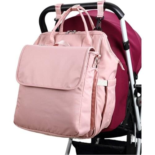 Mommy Bag Large Capaticy Baby Nappy Diaper Shoulder Bag Dry Wet Separation Backpack Swaddle Bag for Stroller droshipping