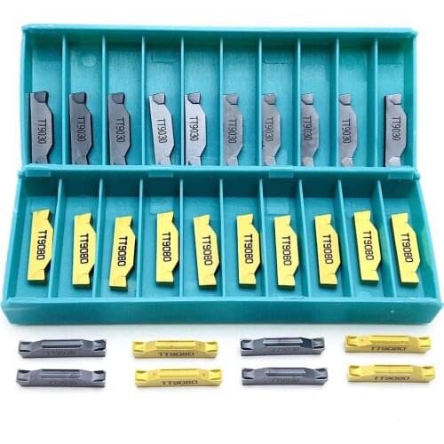 TDC3 TT9030 TDC3 TT9080 carbide blade original 3MM CNC lathe grooving tool cutting blade lathe parts tool