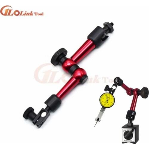 Universal Flexible Magnetic Metal Base Holder Stand for Dial Indicator Flexible Arm Dial Gauge Tool