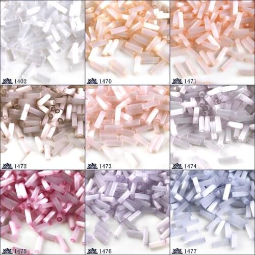 Japan TOHO6mm two-point bamboo silk tube beads, handmade beaded DIY accessories 10g