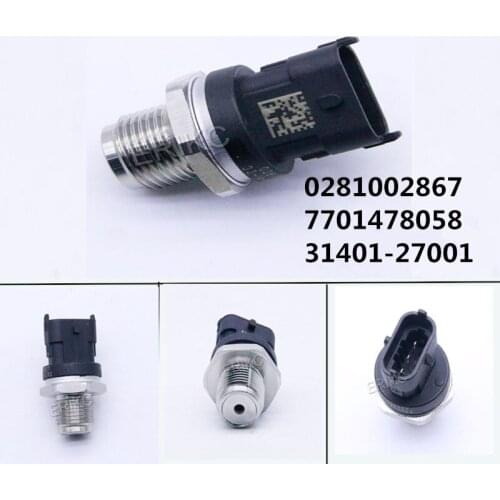 0281002867 Common Rail Fuel High Pressure Sensor 7701478058 31401-27001 for Bosch