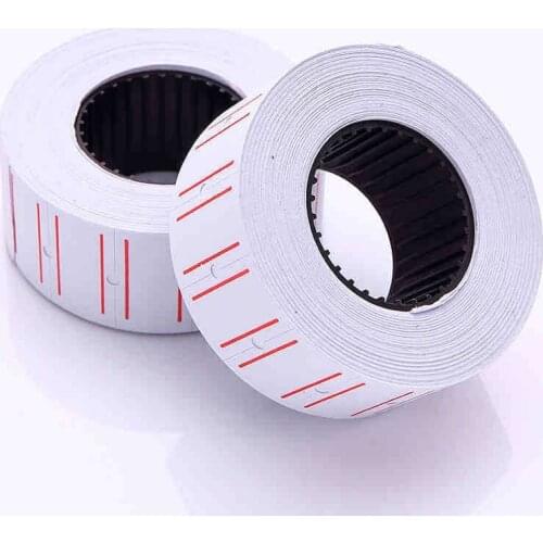 10x Paper Tag Price Label Sticker Single Row for MX-5500 Price Gun Labeller 21mmX12mm TG005