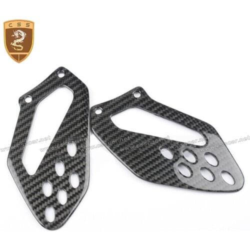 2009-2014 BMW S1000RR Real Carbon Fiber Heel Plate Guard Cover Fairing Panel 2014-2017 Motorcycle Parts Black Fairing Cowl 4-010