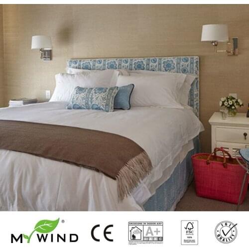 3D wallpapers designs european vintage bedroom decorative wallpaper for Office 2019 MY WIND Grasscloth Luxury Wallpaper sisal