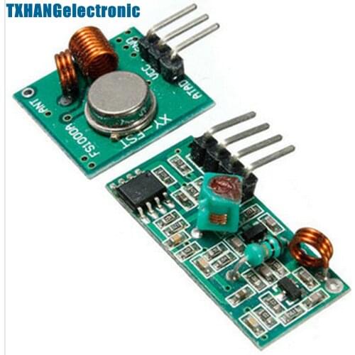5PCS 315Mhz WL RF transmitter and receiver link kit /ARM/MCU Good diy electronics
