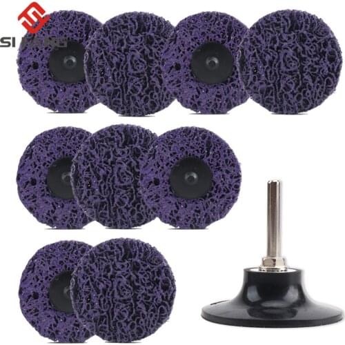 2-30pcs 3 Inch 75mm Quick Change Roloc Abrasive Disc Easy Strip & Clean Grinding Wheels for Rust Removal