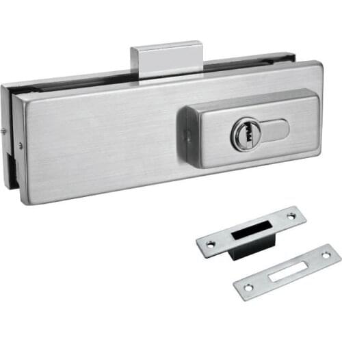 Freeshipping 304 KE-50 Stainless Steel Glass Door Patch Fitting Lock Patch Bottom Patch Glass Clamp for Glass Door