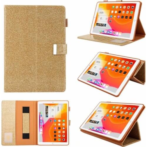 Glitter Case For iPad Pro 11 2020 Tablet PU Leather Smart Cover Funda For iPad Pro 11 inch 2nd Gen A2228 A2068 A2230 Case Cover