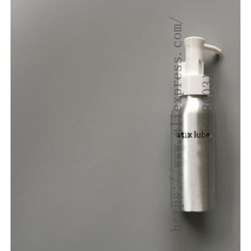 Fast delivery within 2days gummi lubricant oils 110ml capacity clothing aid latex lubes with pump bottle package